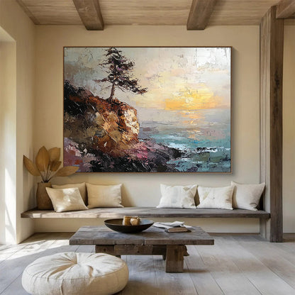 Romantic Landscape Art for Coastal Villa & Fine Dining Restaurant SC599