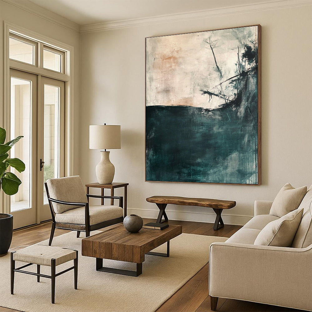 Monochromatic Landscape for Modern Art Gallery & Minimalist Study STSC276