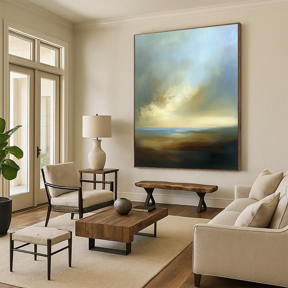 Abstract Sky and Land for Creative Studio & Art Gallery Corridor STSC886