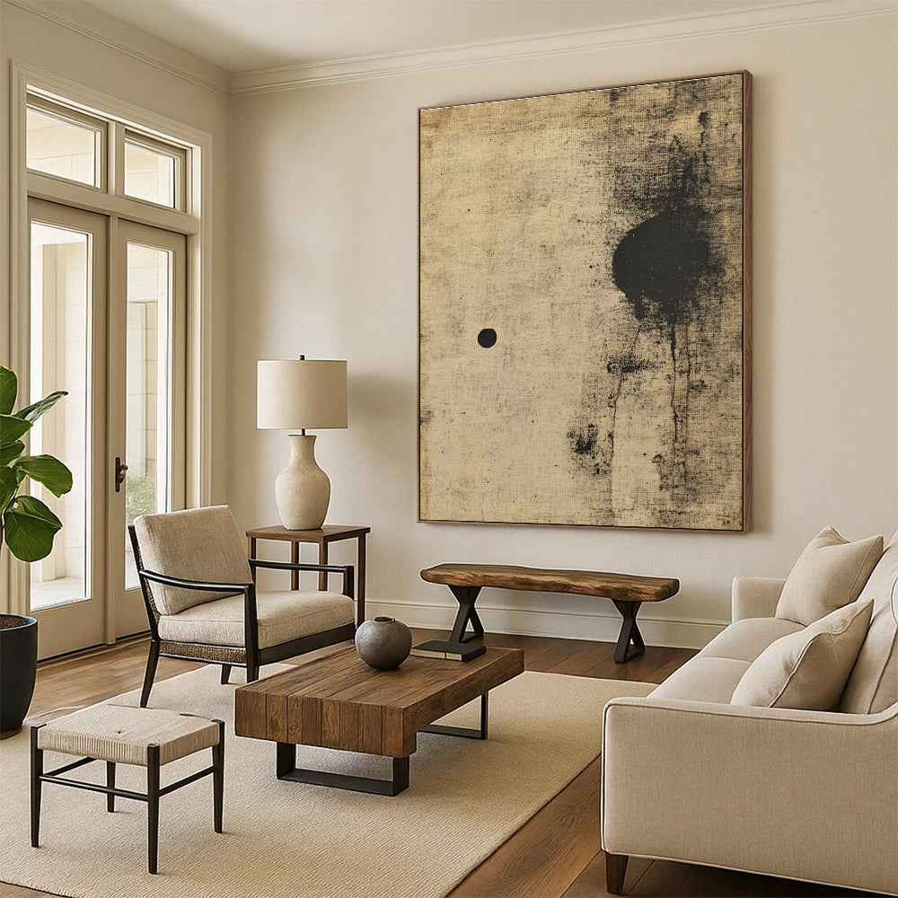 Minimalist Textured Dots for Scandinavian - Style Home & Serene Meditation Room STSC635