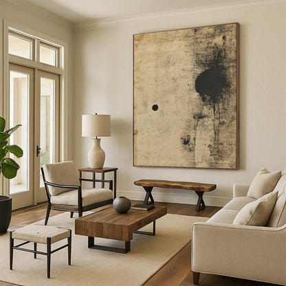 Minimalist Textured Dots for Scandinavian - Style Home & Serene Meditation Room STSC635