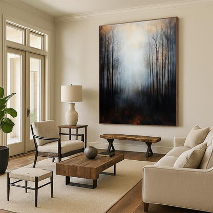 Eerie Dark Forest Art for Study & Cinema Room STSC061