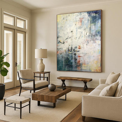 Colorful Abstract Art for Living Room & Art Studio DLZ0476