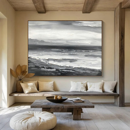 Jagged Wave Edges Art for Adventure - Seeker’s Office Lounge DLZ3016
