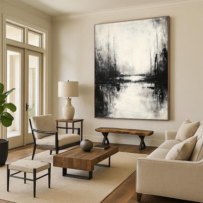 Serene Minimalist Art for Zen Home Office & Art Gallery STSC021