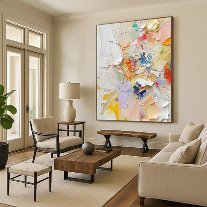 Colorful Thick - Paint Art for Playful Kids’ Room & Art Café DLZ0978