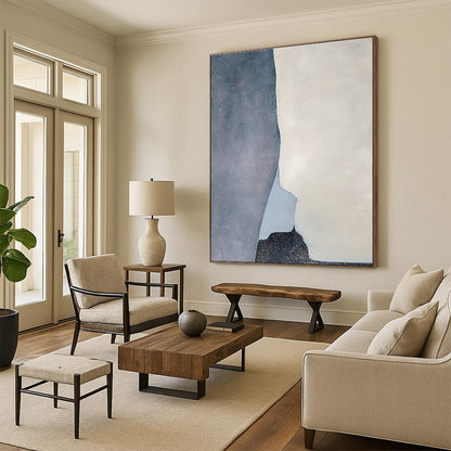 Minimalist Geometric Abstract Art for Scandinavian - Style Home Office & Modern Art Studio DLZ2239