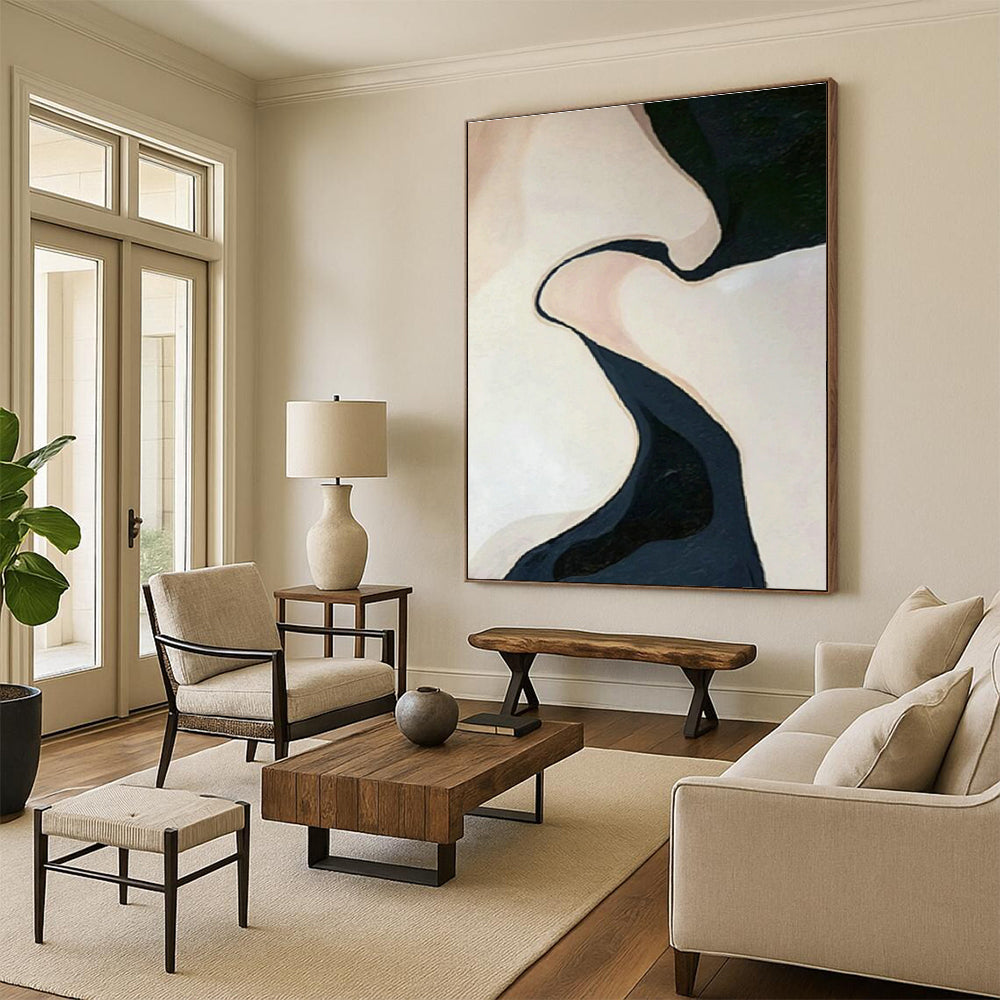 Abstract Kiss Art for Romantic Bedroom & Wedding Venue DLZ1127