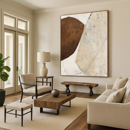 Two - Tone Stone - Texture Art for Industrial Café Wall Statements DLZ0265