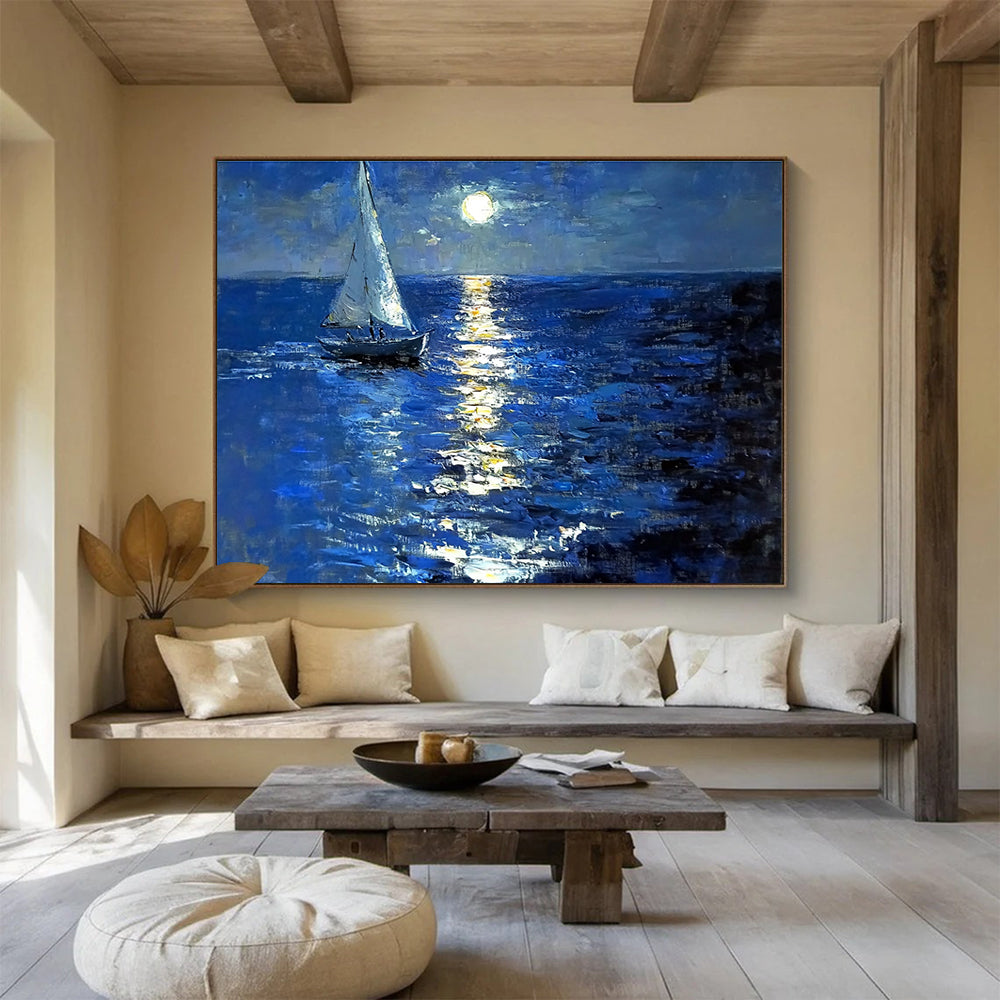 Romantic Nautical Art for Coastal Villa & Fine Dining Restaurant SC604