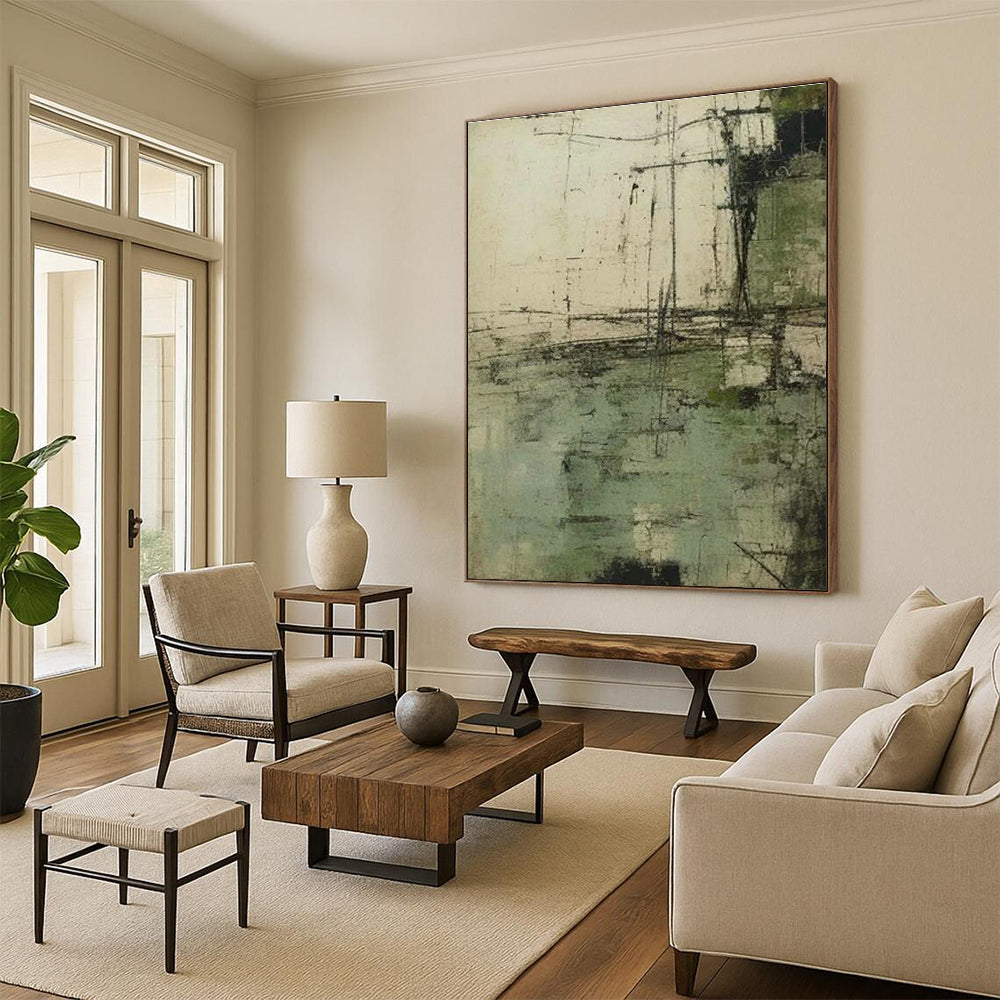 Line - Landscape Abstract Art for Bohemian Home Studios DLZ0253