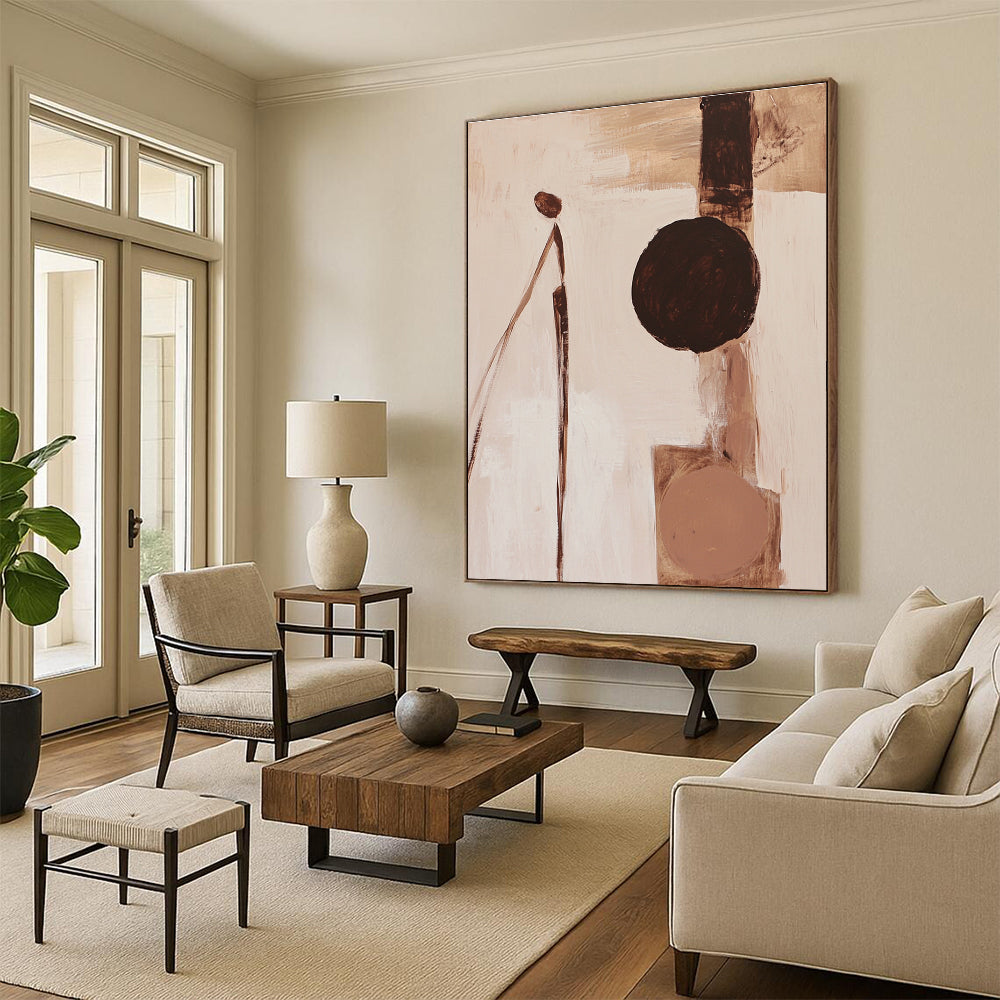 Abstract Figures Art for Studio & Entryway STSC695
