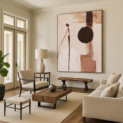 Abstract Figures Art for Studio & Entryway STSC695