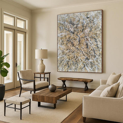 Tangled Lines Abstract Art for Studio & Creative Space DLZ2274