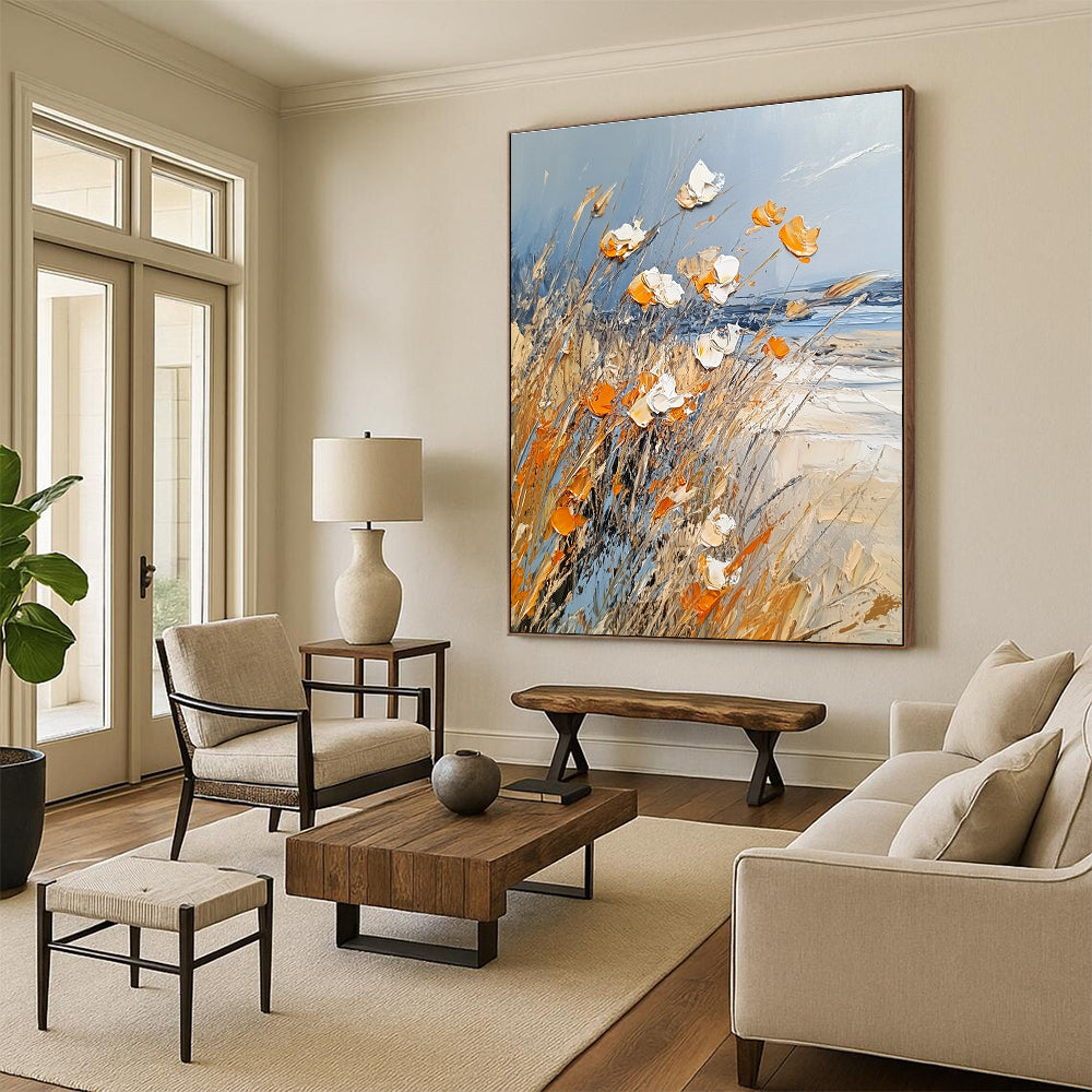 Coastal Flowers for Beachside Home & Nautical - Themed Café STSC880