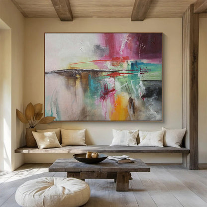 Colorful Abstract Art: Ignite Creativity in Your Studio Space DLZ2390