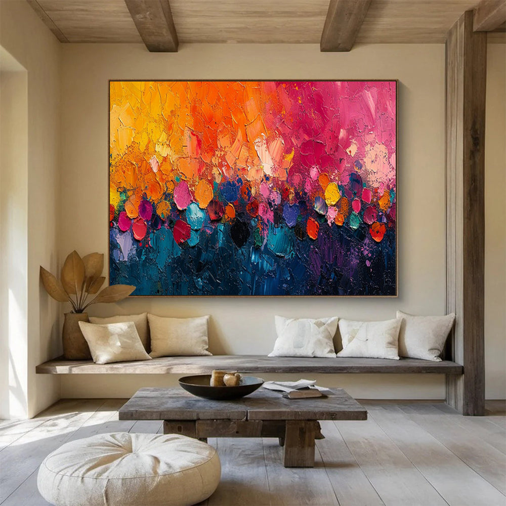 Vibrant Color - Clash Abstract Art for Energetic Creative Studios DLZ3094