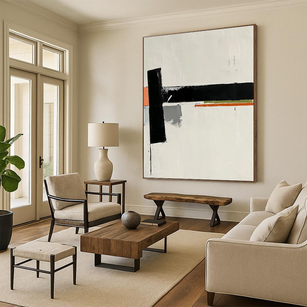Color - Block Abstract Composition for Eclectic Home & Creative Community Space STSC569