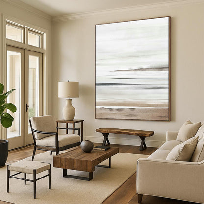 Layered Waterfront Art for Bohemian Beach Shack & Art Gallery Seaside Wing DLZ0727