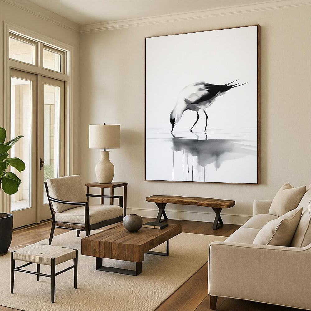 Second Ink Wash Bird STSC907