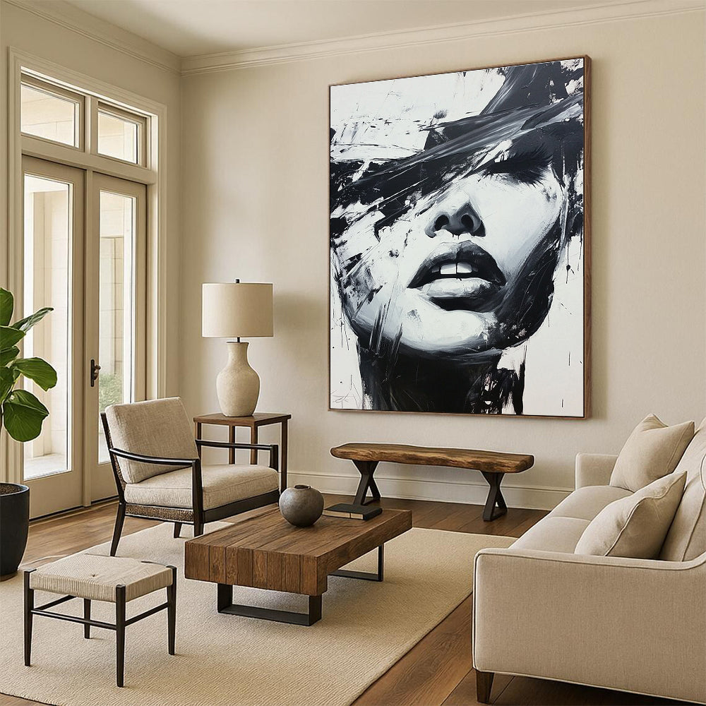 Edgy Figurative Art for Fashion Boutique & Contemporary Studio STSC023