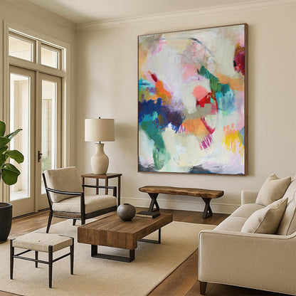 Colorful Abstract Art for Creative Agency Meeting Rooms DLZ0149