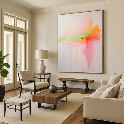 Pastel Drip Abstract for Feminine - Inspired Bridal Suite & Charming Tea Room STSC797