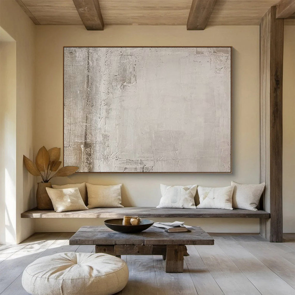 Beige Retro Abstract for Industrial - Style Cafés DLZ2467
