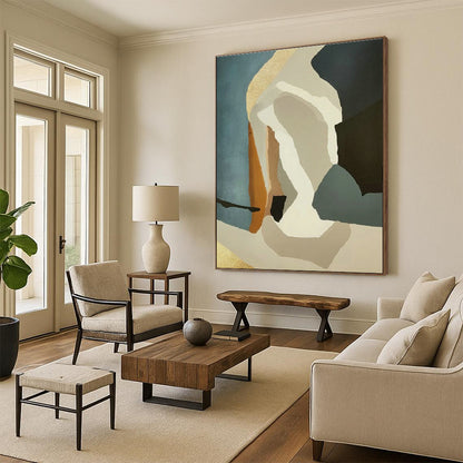 Colorful Geometric Abstract Art for Living Room & Office DLZ0433