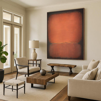 Coral - Toned Minimalist Art for Beachfront Hotel & Spa Lounge DLZ2313