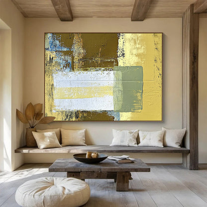 Abstract Color Blocks Art for Contemporary Office & Art - Inspired Retail Space SC425