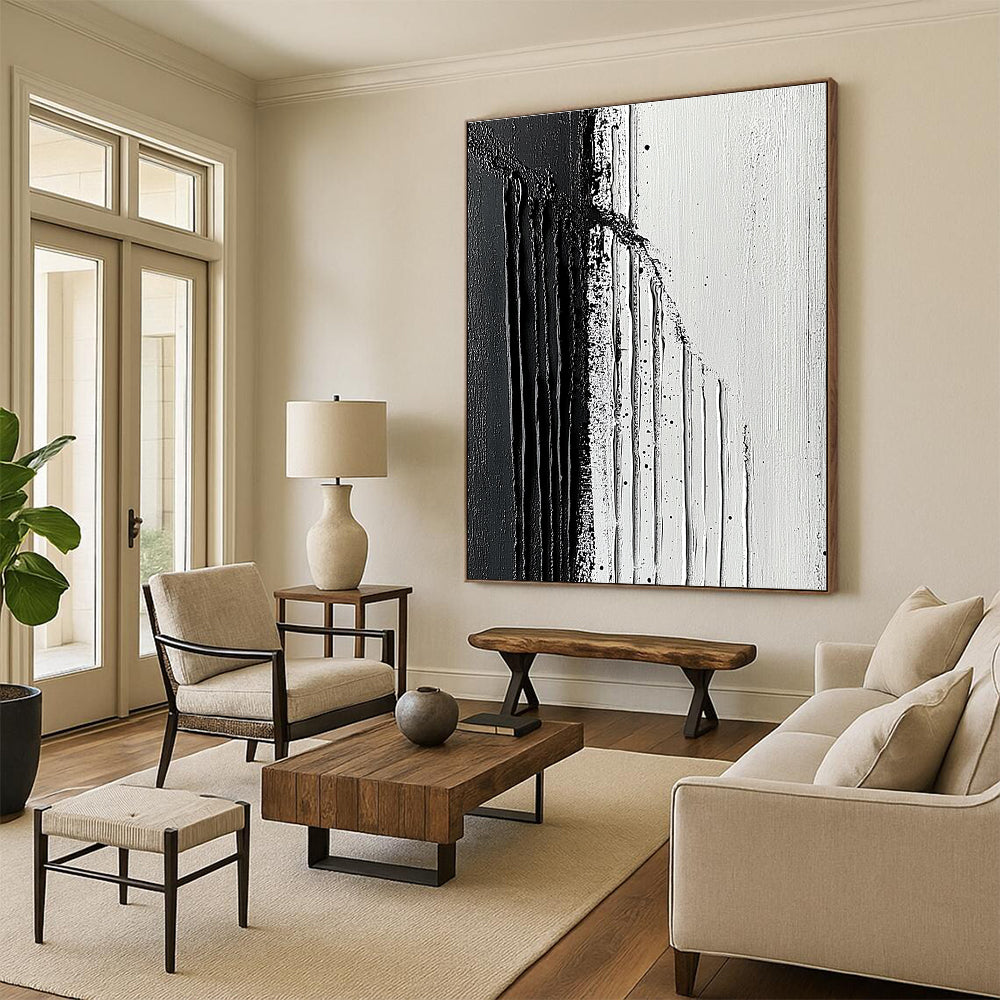 Bold Abstract Art for Industrial Loft & Contemporary Gallery STSC019