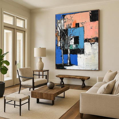 Colorful Urban Abstract for City Loft & Art Gallery STSC1108