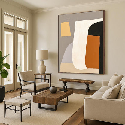Modern Geometric Shapes for Mid - Century Home & Artistic Office STSC628