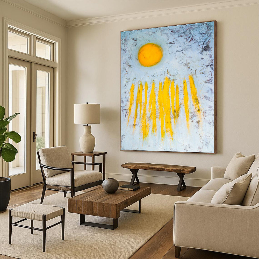 Abstract Sun Art for Beach House & Home Patio DLZ1096