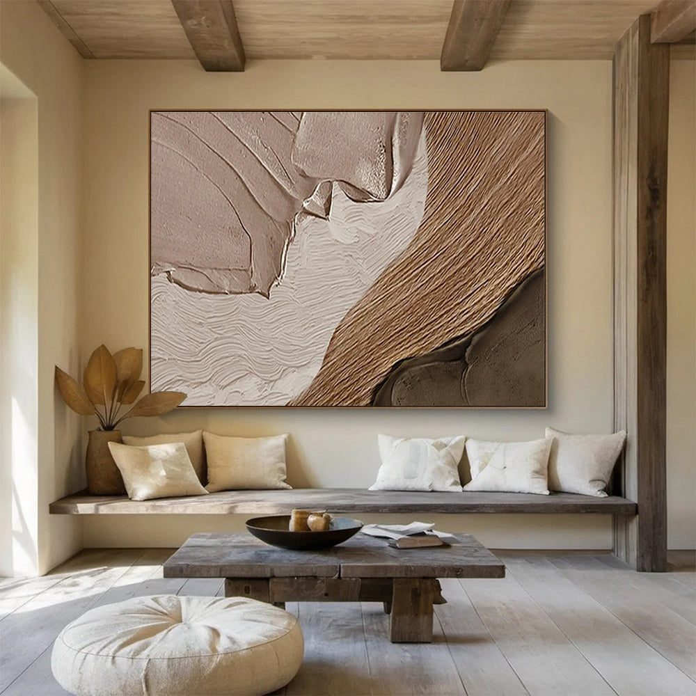Textured Mountain Detail Art for Art - Lover’s Bedroom DLZ2851