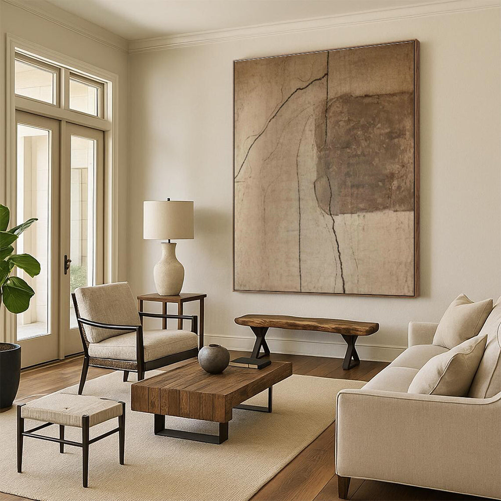 Abstract Line Composition Art for Contemporary Office & Art - Lovers’ Library DLZ2361