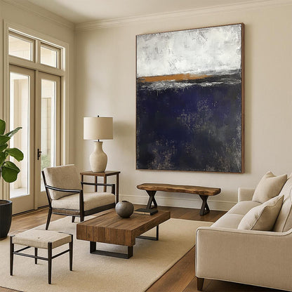 Minimalist Striped Art for Bedroom & Guest Room STSC706