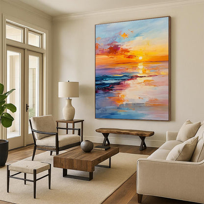Sea Sunset 3 for Luxury Yacht Club & Fine Art Gallery STSC895