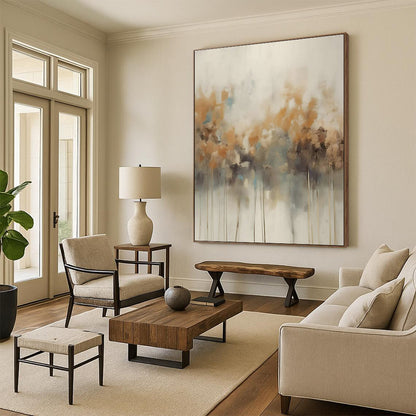 Abstract Floral Art for Garden - Themed Boutique & Relaxing Home Conservatory DLZ1706