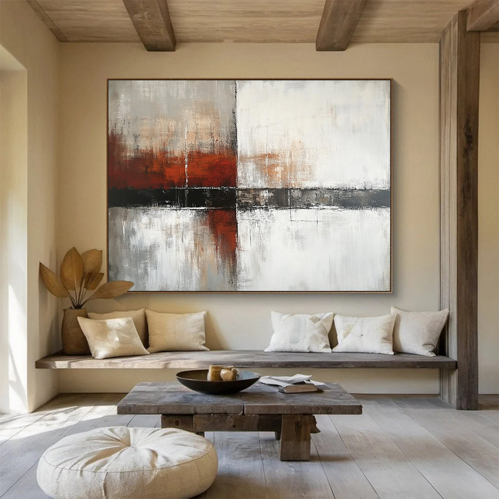 Edgy Abstract Art for Industrial Loft & Art Gallery SC592