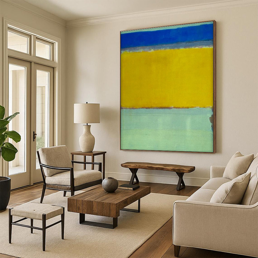 Color - Block Harmony Art for Modern Office & Art Gallery DLZ2330