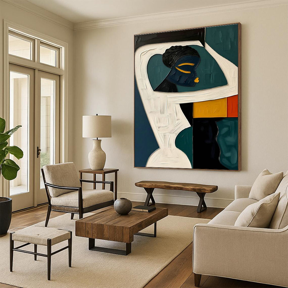Geometric Figure Art for Modern Art Gallery & Creative Studio DLZ2171