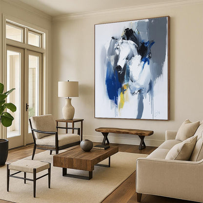 Dynamic Equine Art for Equestrian Club & Modern Studio STSC036