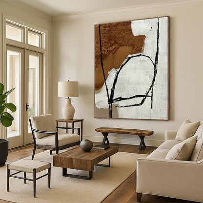 Expressive Mixed - Tone Art for Boutique & Home Office DLZ2015