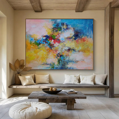 Color - Blend Abstract Art for Contemporary Art Studios DLZ2502