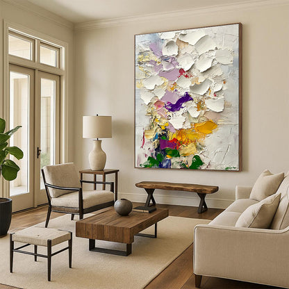 Colorful Textured Abstract for Creative Studio & Art Gallery Lounge STSC364