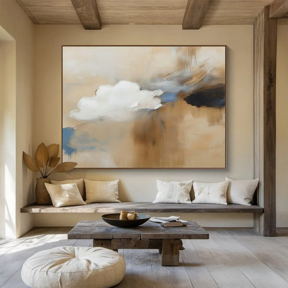 Cloud - Inspired Abstract Art for Serene Bedrooms DLZ2474