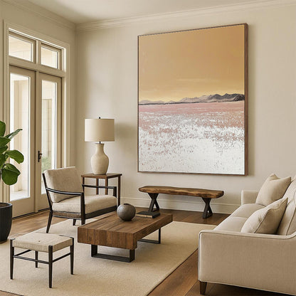 Minimalist Desert Landscape for Modern Minimalist Office & Nature - Inspired Art Gallery STSC979