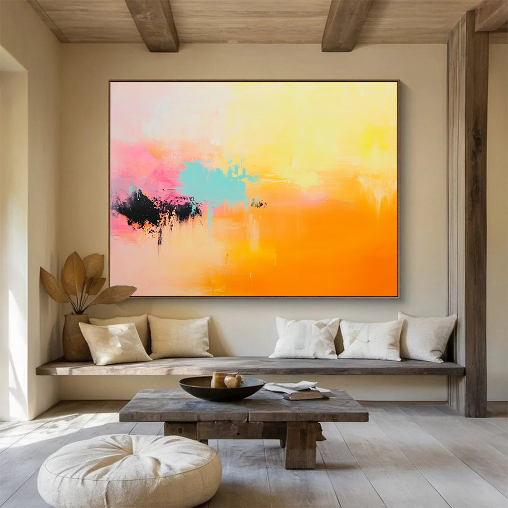 Vibrant Color - Burst Abstract Art for Fashion Boutique & Art - Lovers’ Lounge SC254